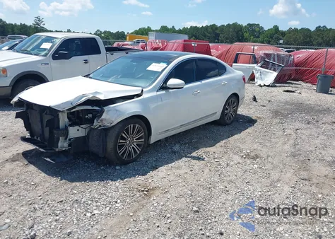 2014 Kia Cadenza Premium из США, поврежденный, VIN KNALN4D77E5129633